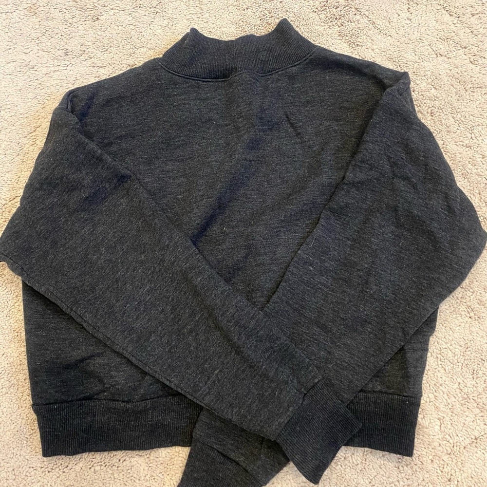 Grey Target Top